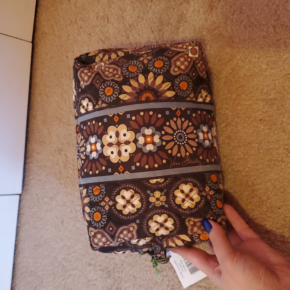 Vera Bradley large cosmetic bag